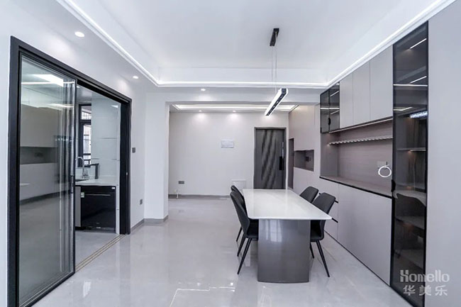 108㎡簡約風(fēng)三居室，優(yōu)化室內(nèi)空間利用，讓生活井然有序